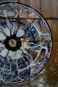 Close-up of multi colored pattern