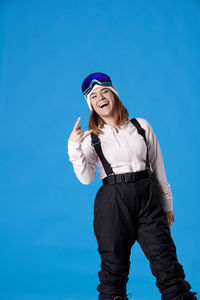 blue
