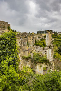 Old ruins against sky