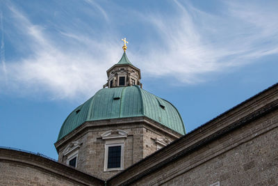 Low angle view of building against sky