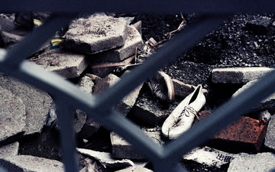 Close-up of rusty metal