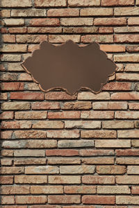 Close-up of brick wall