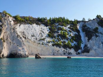 Panoramic view of sea against sky