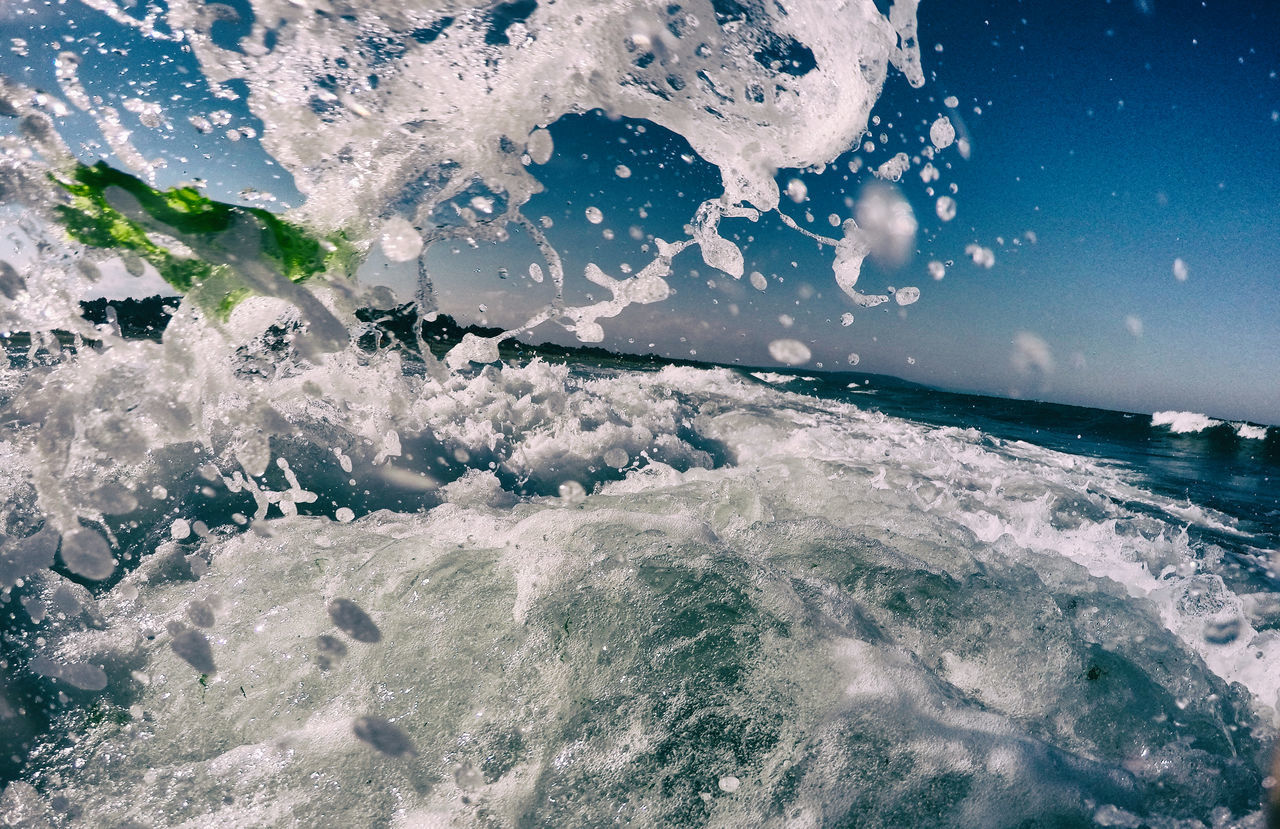 PANORAMIC VIEW OF SEA