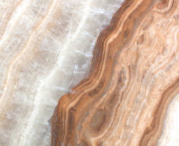 Close-up of rock formation