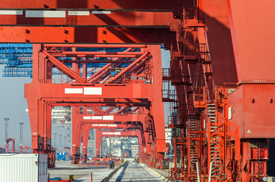 View of construction site