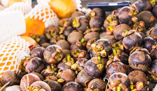 Close-up of vegetables for sale in market