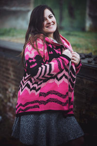 Portrait of a smiling young woman