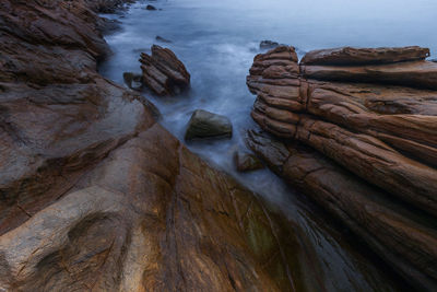 Beautiful rocky beach