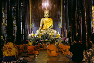 Statue in temple