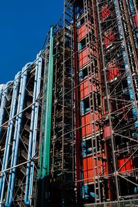 Pompidou museum exterior details