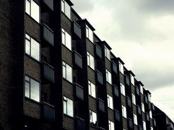 Low angle view of building against sky