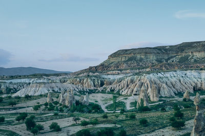 Panoramic view of landscape against sky