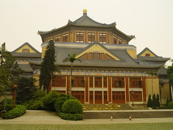 Exterior of building against sky