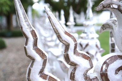 Close-up of buddha statue