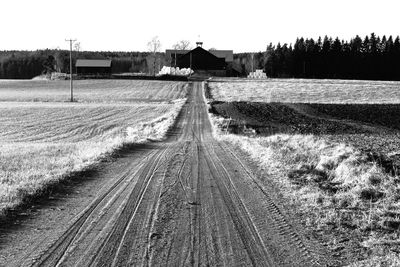 View of rural landscape