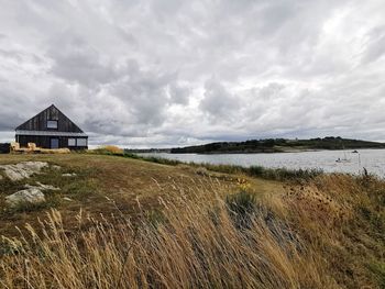 Cabin by the brittany sea.