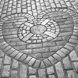 Full frame shot of paving stone