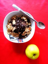 Close up of food in bowl