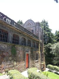 Low angle view of old building