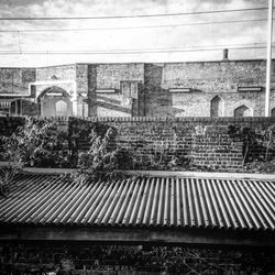 View of railroad tracks