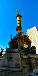 Low angle view of statue