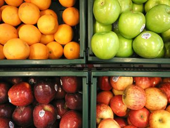 Full frame shot of food for sale