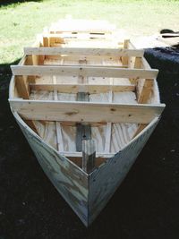 Close-up of wooden door