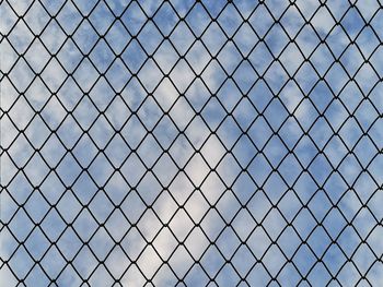 Full frame shot of chainlink fence