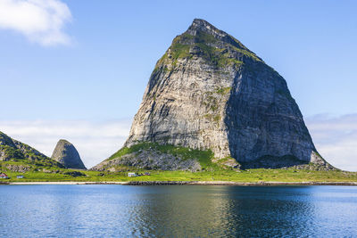 Traenstaven at the sanna island in norway