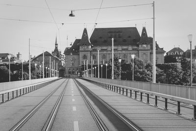 Railroad station platform