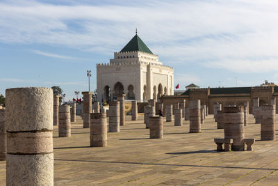 View of historical building against sky