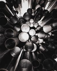 Full frame shot of pipes