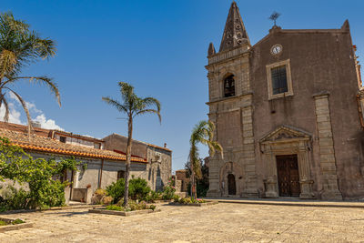 Ancient sicilian church where many important films were shot