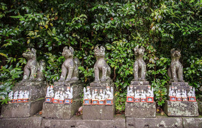 Statue in cemetery