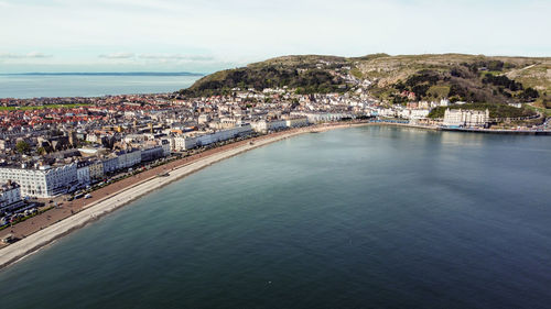 Llandudno , north wales. drone photo 2022