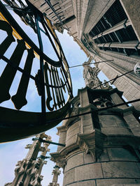 Low angle view of ship