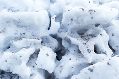 Close-up of snow