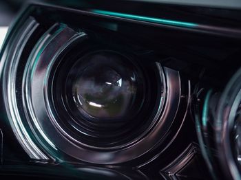 Close-up of camera