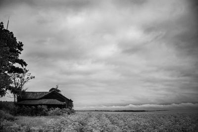 Scenic view of cloudy sky