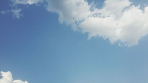 Low angle view of clouds in sky