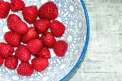 Close-up of strawberries