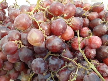 Full frame shot of grapes