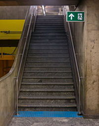 Low angle view of steps