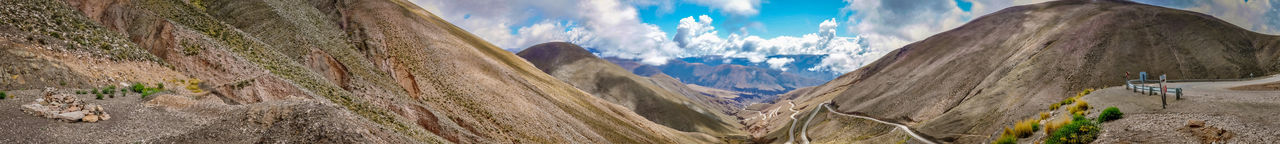 Panoramic view of landscape against sky