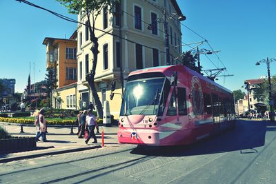 View of city street