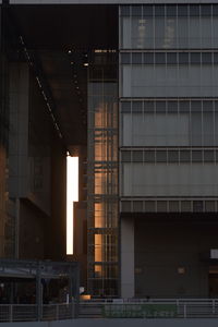 Low angle view of modern building