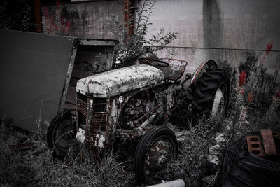 Abandoned vehicle