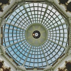 Low angle view of ceiling