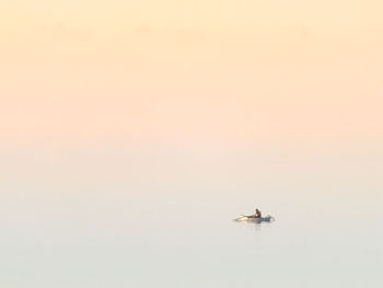 Boat in sea